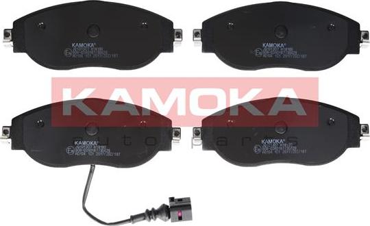 Kamoka JQ101307 - Тормозные колодки, дисковые, комплект autospares.lv