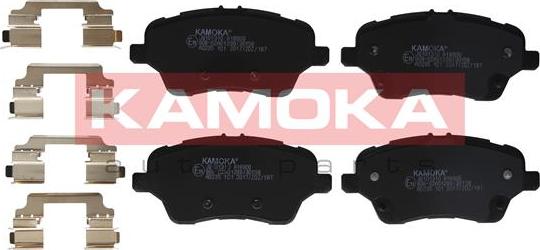 Kamoka JQ101310 - Тормозные колодки, дисковые, комплект autospares.lv