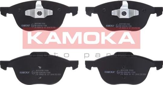 Kamoka JQ1013188 - Тормозные колодки, дисковые, комплект autospares.lv