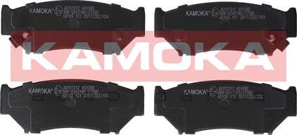 Kamoka JQ101312 - Тормозные колодки, дисковые, комплект autospares.lv