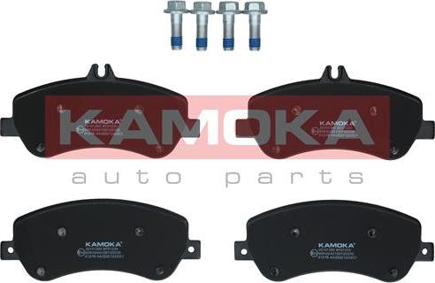 Kamoka JQ101385 - Тормозные колодки, дисковые, комплект autospares.lv