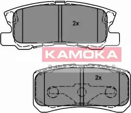 Kamoka JQ1013810 - Тормозные колодки, дисковые, комплект autospares.lv