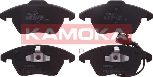 Kamoka JQ1013282 - Тормозные колодки, дисковые, комплект autospares.lv