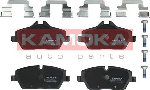 Kamoka JQ101379 - Тормозные колодки, дисковые, комплект autospares.lv