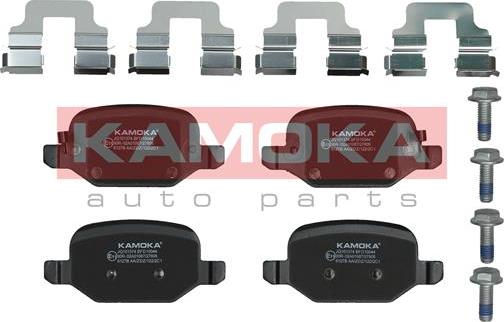 Kamoka JQ101374 - Тормозные колодки, дисковые, комплект autospares.lv