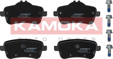 Kamoka JQ101371 - Тормозные колодки, дисковые, комплект autospares.lv