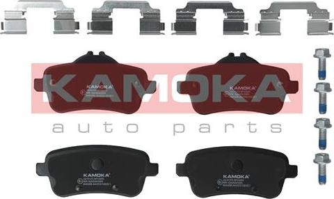 Kamoka JQ101372 - Тормозные колодки, дисковые, комплект autospares.lv