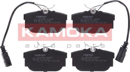Kamoka JQ1012964 - Тормозные колодки, дисковые, комплект autospares.lv