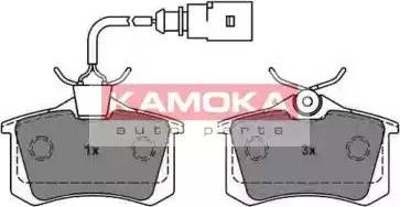 Kamoka JQ1012962 - Тормозные колодки, дисковые, комплект autospares.lv