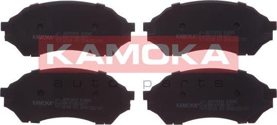 Kamoka JQ1012910 - Тормозные колодки, дисковые, комплект autospares.lv