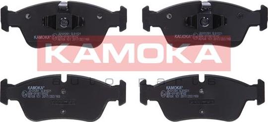 Kamoka JQ101291 - Тормозные колодки, дисковые, комплект autospares.lv