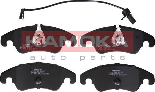 Kamoka JQ101298 - Тормозные колодки, дисковые, комплект autospares.lv