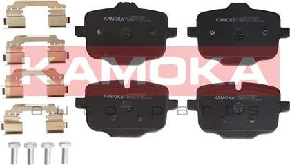 Kamoka JQ101240 - Тормозные колодки, дисковые, комплект autospares.lv