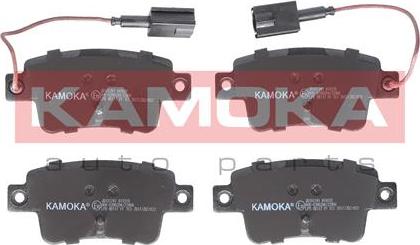 Kamoka JQ101241 - Тормозные колодки, дисковые, комплект autospares.lv
