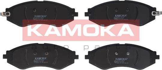 Kamoka JQ101257 - Тормозные колодки, дисковые, комплект autospares.lv