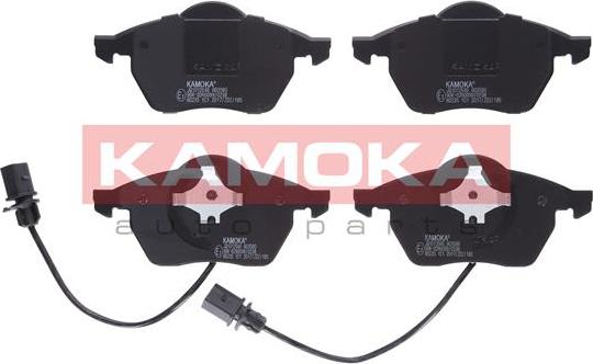 Kamoka JQ1012646 - Тормозные колодки, дисковые, комплект autospares.lv