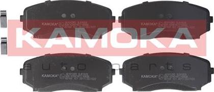 Kamoka JQ101265 - Тормозные колодки, дисковые, комплект autospares.lv