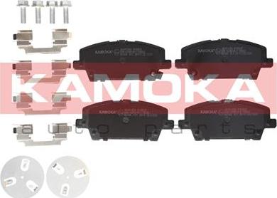 Kamoka JQ101260 - Тормозные колодки, дисковые, комплект autospares.lv