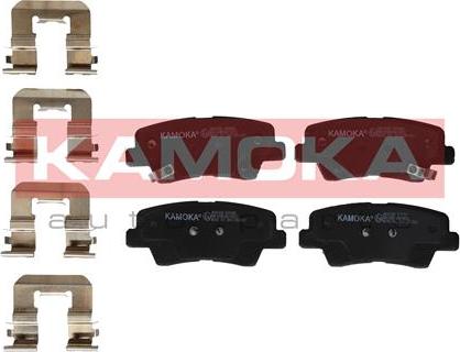 Kamoka JQ101268 - Тормозные колодки, дисковые, комплект autospares.lv