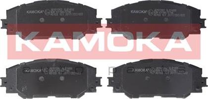 Kamoka JQ101262 - Тормозные колодки, дисковые, комплект autospares.lv