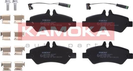 Kamoka JQ1012088 - Тормозные колодки, дисковые, комплект autospares.lv