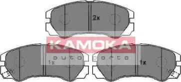 Kamoka JQ1012030 - Тормозные колодки, дисковые, комплект autospares.lv