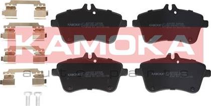 Kamoka JQ101207 - Тормозные колодки, дисковые, комплект autospares.lv