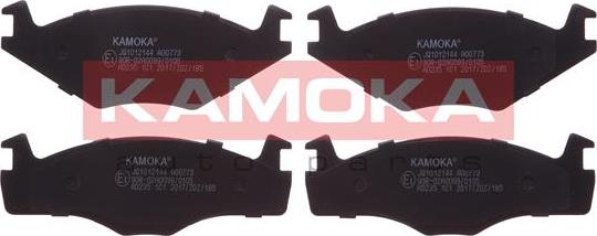 Kamoka JQ1012144 - Тормозные колодки, дисковые, комплект autospares.lv