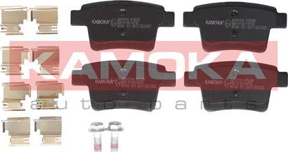 Kamoka JQ101214 - Тормозные колодки, дисковые, комплект autospares.lv