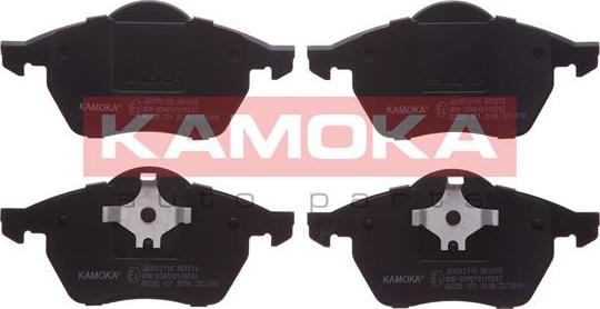 Kamoka JQ1012110 - Тормозные колодки, дисковые, комплект autospares.lv