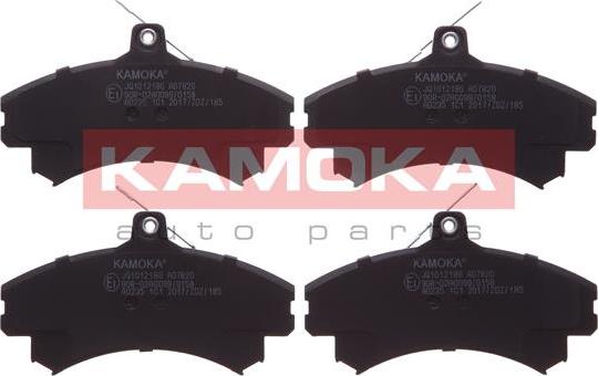 Kamoka JQ1012186 - Тормозные колодки, дисковые, комплект autospares.lv
