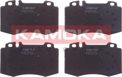 Kamoka JQ1012852 - Тормозные колодки, дисковые, комплект autospares.lv