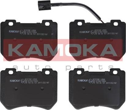 Kamoka JQ101280 - Тормозные колодки, дисковые, комплект autospares.lv