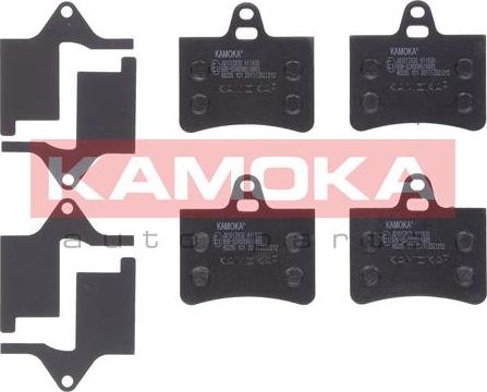 Kamoka JQ1012826 - Тормозные колодки, дисковые, комплект autospares.lv