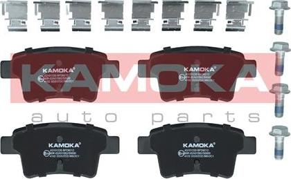 Kamoka JQ101220 - Тормозные колодки, дисковые, комплект autospares.lv