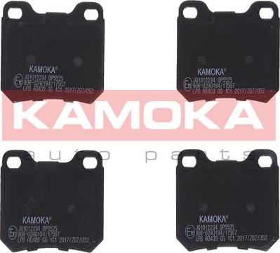 Kamoka JQ1012234 - Тормозные колодки, дисковые, комплект autospares.lv