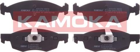 Kamoka JQ1012752 - Тормозные колодки, дисковые, комплект autospares.lv