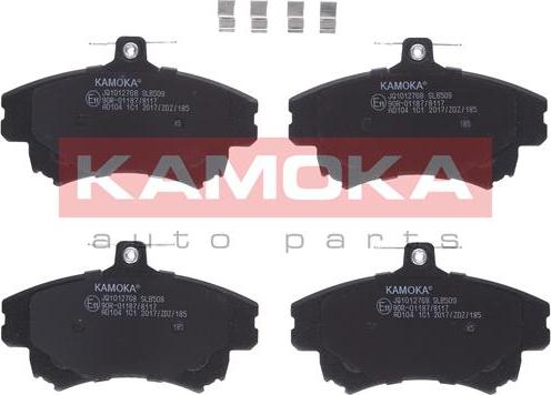 Kamoka JQ1012768 - Тормозные колодки, дисковые, комплект autospares.lv