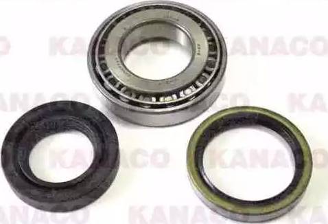 Kanaco H25004 - Подшипник ступицы колеса, комплект autospares.lv