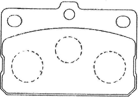 Kavo Parts BP-9091 - Тормозные колодки, дисковые, комплект autospares.lv