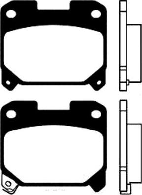 Kavo Parts BP-9056 - Тормозные колодки, дисковые, комплект autospares.lv