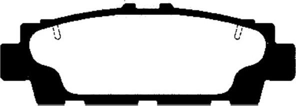 Kavo Parts BP-9052 - Тормозные колодки, дисковые, комплект autospares.lv