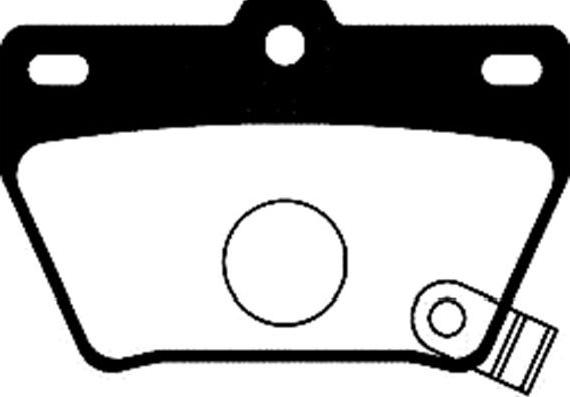 Kavo Parts BP-9066 - Тормозные колодки, дисковые, комплект autospares.lv