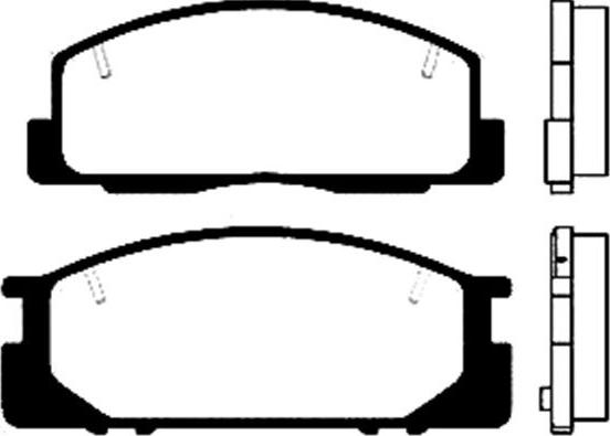 FTE 9001301 - Тормозные колодки, дисковые, комплект autospares.lv
