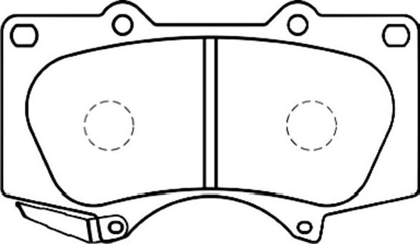 Kavo Parts BP-9084 - Тормозные колодки, дисковые, комплект autospares.lv