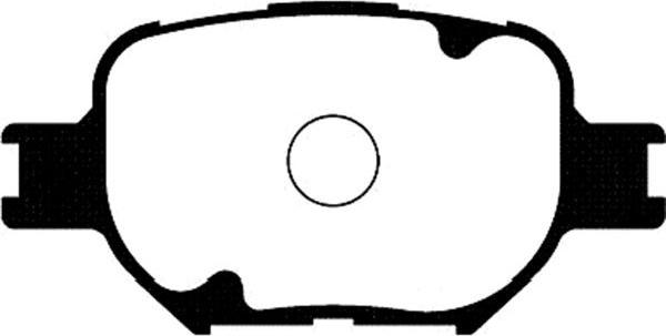 Kavo Parts BP-9073 - Тормозные колодки, дисковые, комплект autospares.lv