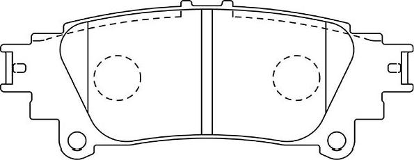 Kavo Parts BP-9149 - Тормозные колодки, дисковые, комплект autospares.lv