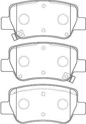 Kavo Parts BP-9132 - Тормозные колодки, дисковые, комплект autospares.lv