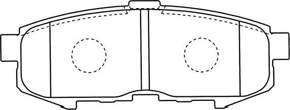 Kavo Parts BP-4569 - Тормозные колодки, дисковые, комплект autospares.lv