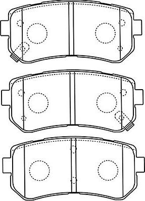 Kavo Parts BP-4018 - Тормозные колодки, дисковые, комплект autospares.lv